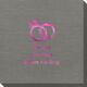 Wedding Rings Bamboo Luxe Napkins Image 3 of 3